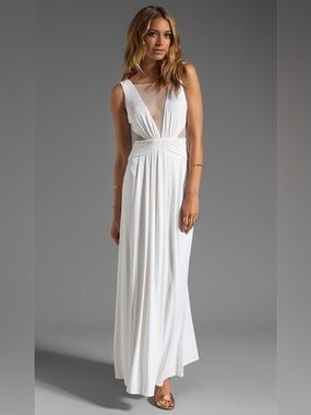 bcbg white mesh dress Sara Dress  BCBGMAXAZRIA
